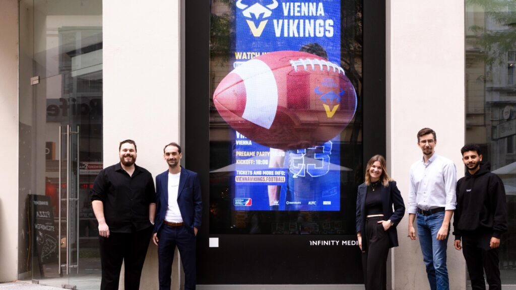 Online-Voting Vienna Vikings 3D-Kampagne – Vienna Vikings