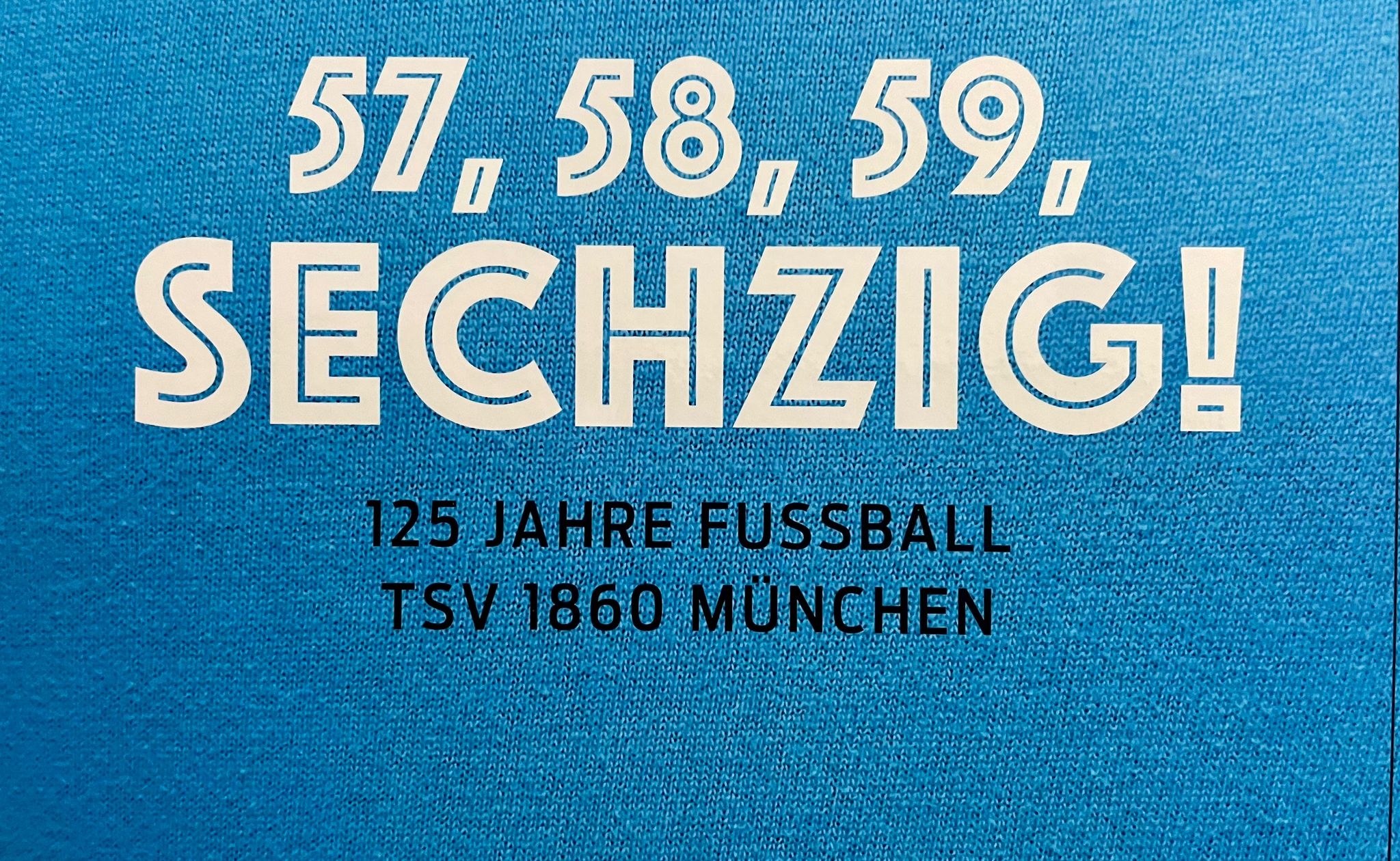57, 58, 59, Sechzig! 125 Jahre Fußball TSV 1860 München [Empfehlung]