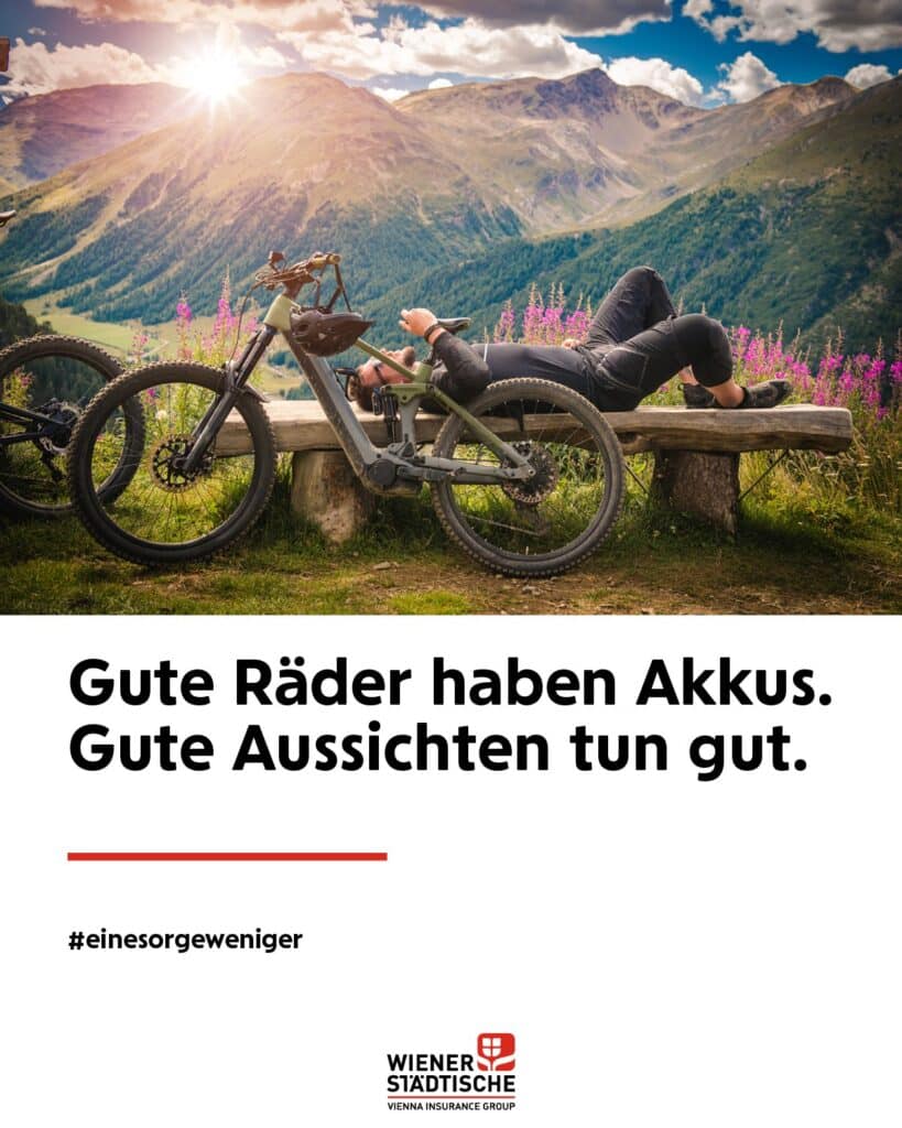 Voll aufgeladen: Die Wiener Städtische E-Bike Versicherung [Klub 100]