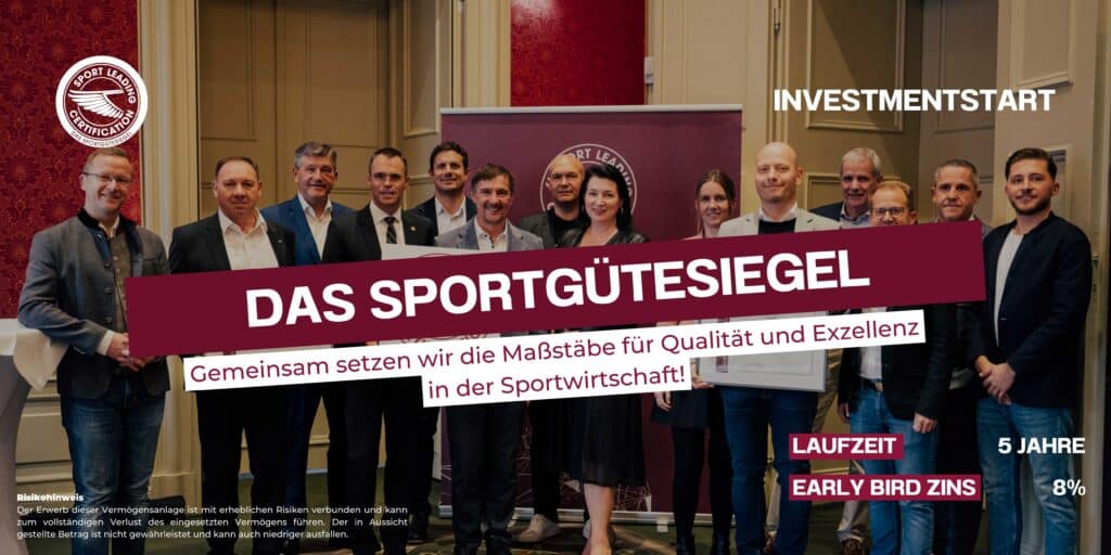 Sport Leading Certification startet Crowdinvest [Klub 100]