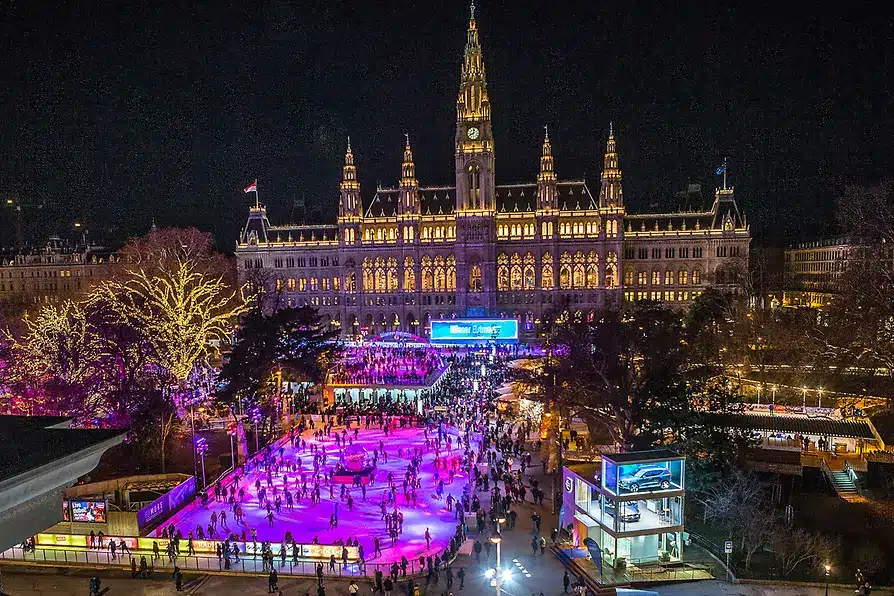 Wiener Eistraum<div class="namezusatz">Nachhaltige Eisflächen am Christkindlmarkt in Wien</div>