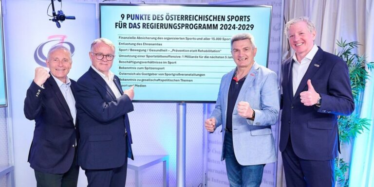 Sport als Motor für Gesellschaft und Wirtschaft