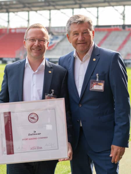 Dallmeier electronic als Sport Leading Company rezertifiziert