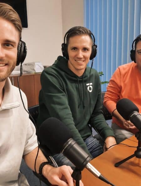 Dreiteilige Zwischenstopp-Podcastserie mit Dominique Taboga unter den Top 3 beim Sports Media Austria Preis 2025