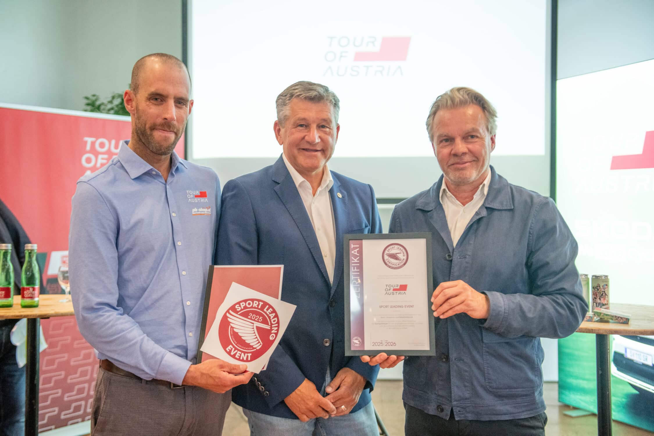 Auszeichnung für Österreichs größte Radrundfahrt: Tour of Austria ist ab sofort ein Sport Leading Event.