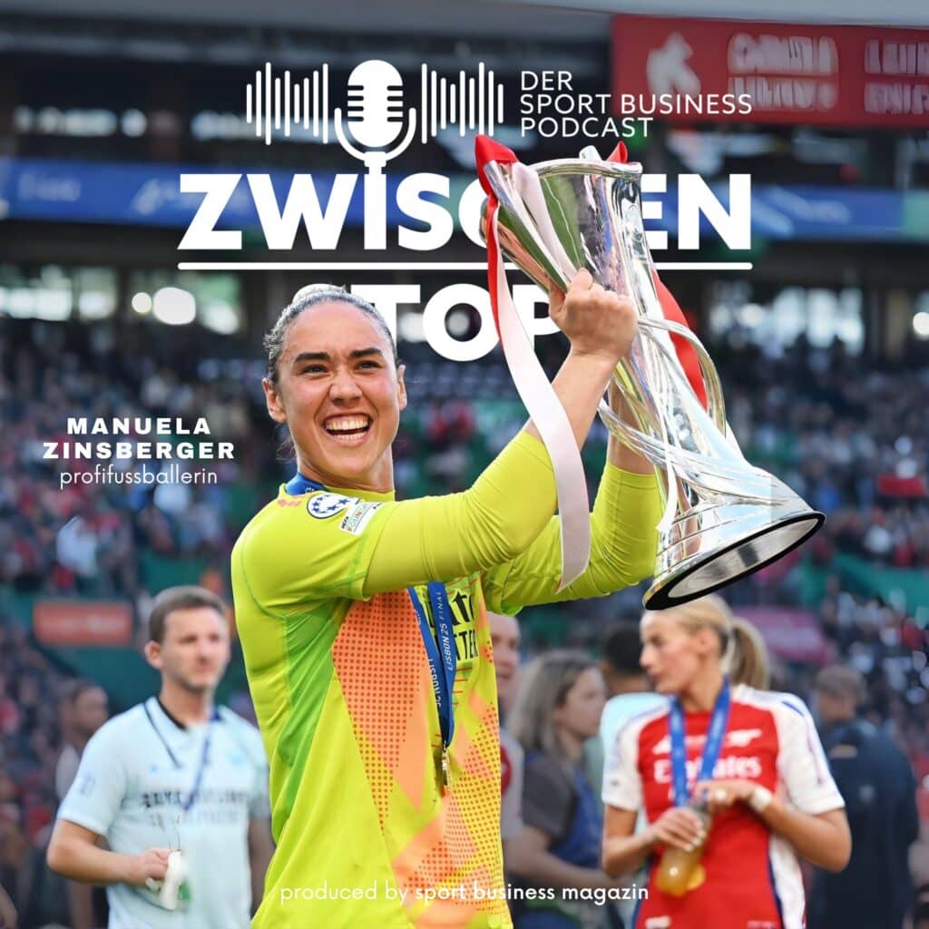 Torhüterin Manuela Zinsberger zu Gast in der 22. Folge des Zwischenstopp-Podcasts: Zwischen Champions-League-Triumph und fehlender Anerkennung