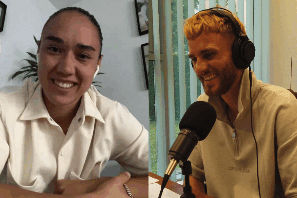 Torhüterin Manuela Zinsberger zu Gast in der 22. Folge des Zwischenstopp-Podcasts: Zwischen Champions-League-Triumph und fehlender Anerkennung
