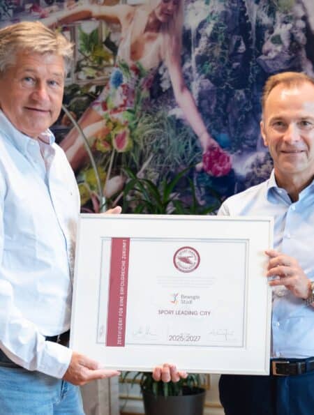 Stadt Salzburg erhält Auszeichnung als Sport Leading City [Klub 100]