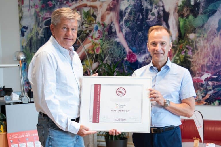 Stadt Salzburg erhält Auszeichnung als Sport Leading City [Klub 100]