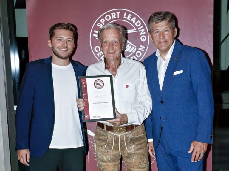 Goldakademie erhält Zertifizierung als Sport Leading Company [Klub 100]