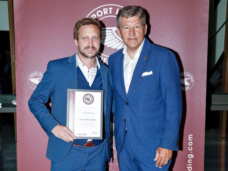 Outdooractive erhält Sportgütesiegel als Sport Leading Company [Klub 100]