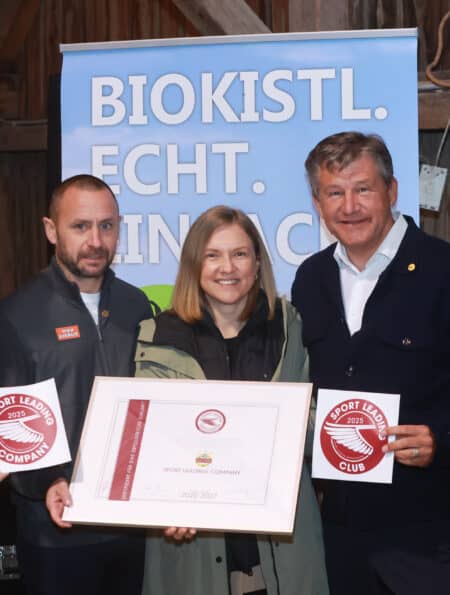 SK Rapid erhält Sportgütesiegel als Sport Leading Company