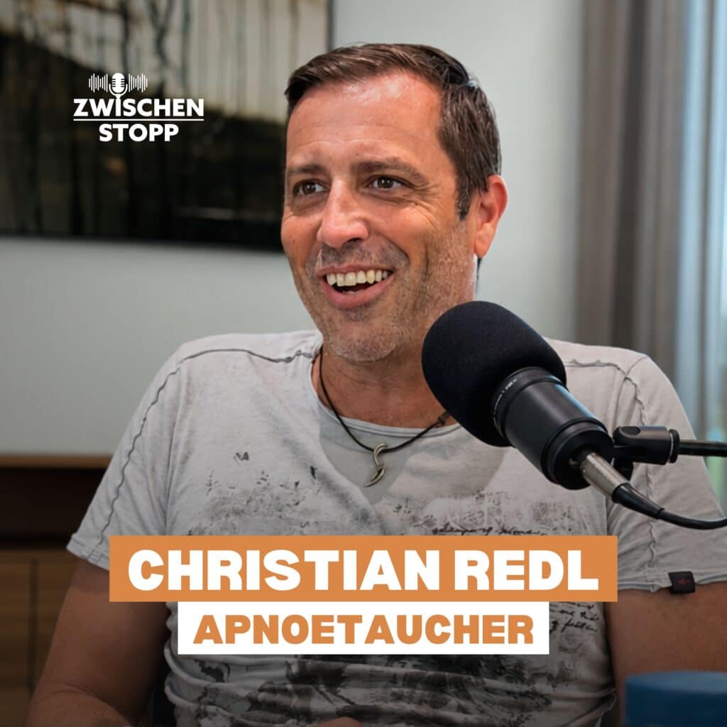 Er dachte, er würde sterben: Die unglaubliche Geschichte von Apnoetaucher Christian Redl im Zwischenstopp-Podcast